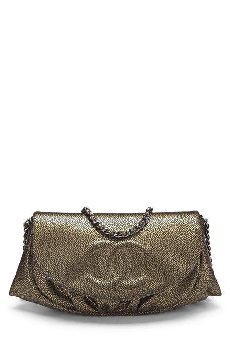 chanel bronze caviar half moon|Wallets on Chain .